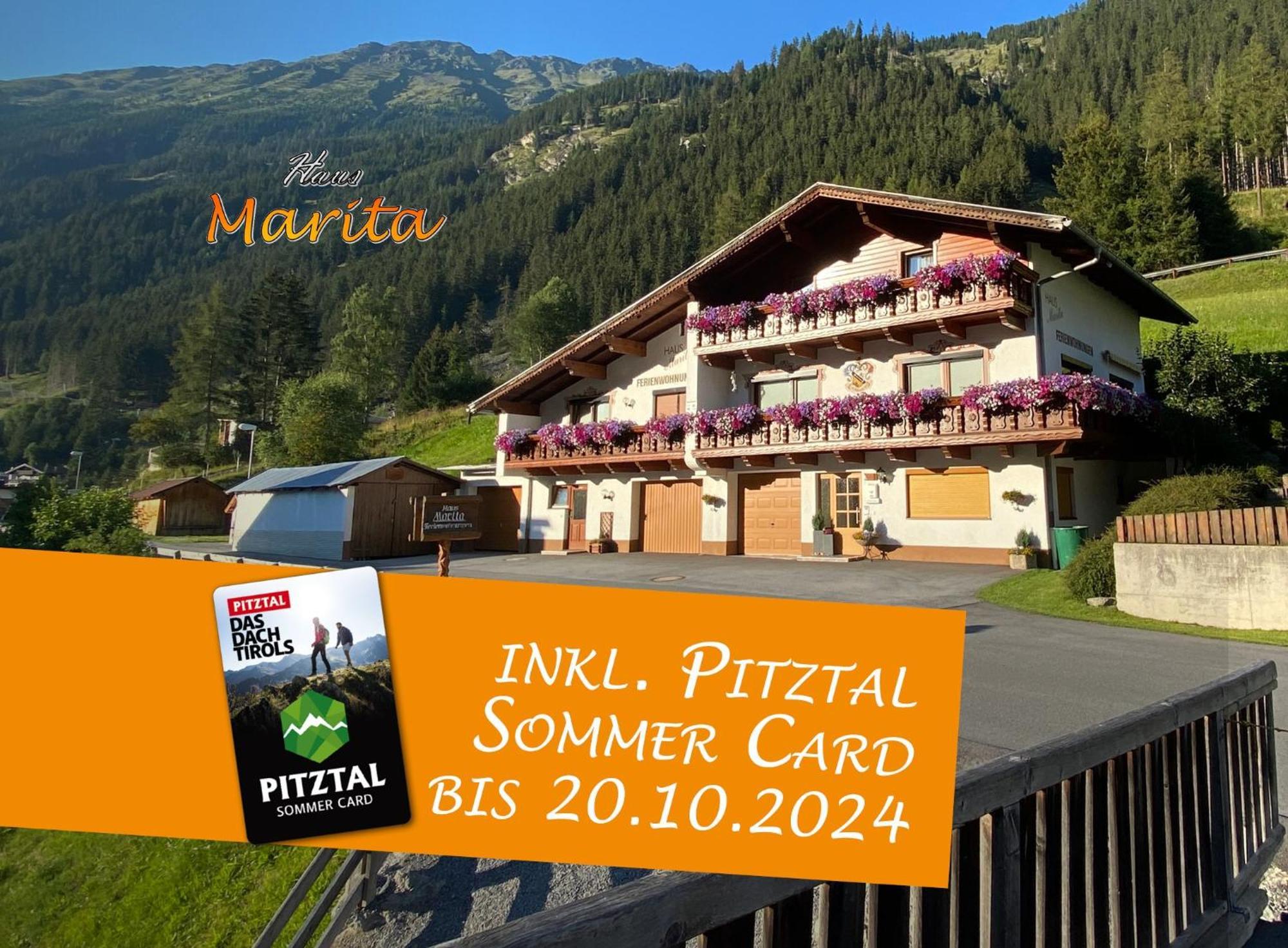 Apartamento Haus Marita Sankt Leonhard im Pitztal Exterior foto